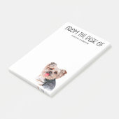 Post-it Notes pour les amoureux de Yorkshire Terri (Incliné)