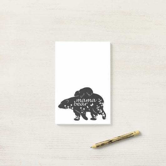 Post-it® Notes pour maman et bébé (Sur un bureau)