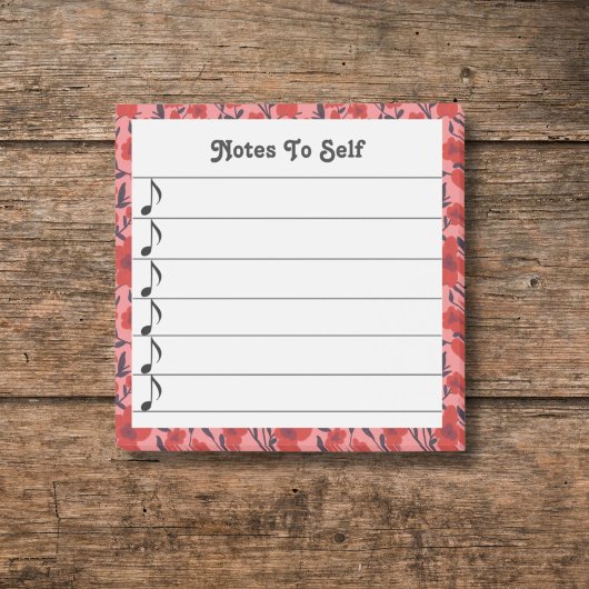 Post-it® Notes pour soi-même autocollantes lignées