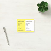 Post-it® Notes pour votre dépliant (Bureau)