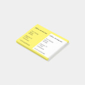 Post-it® Notes pour votre dépliant (Incliné)