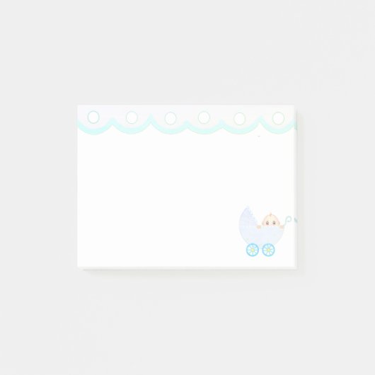 Post-it Notes poussette bébé mignonne (Devant)