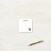 Post-it® Notes Pro Post-It pour le support des colibris (Sur un bureau)