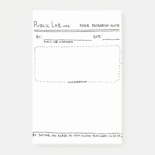 Post-it® Notes publiques de recherches de papier de (Devant)