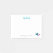 Post-it® Notes Qkids Post-It (Devant)