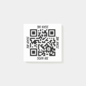Post-it® Notes QR Code SCAN ME (Devant)