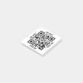 Post-it® Notes QR Code SCAN ME (Incliné)