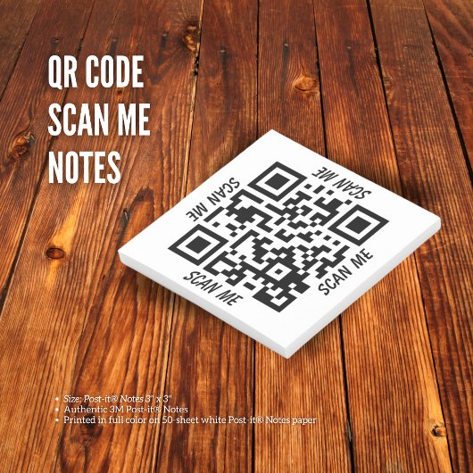 Post-it® Notes QR Code SCAN ME