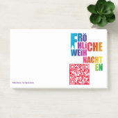 Post-it® Notes Rainbow de Noël (Bureau)