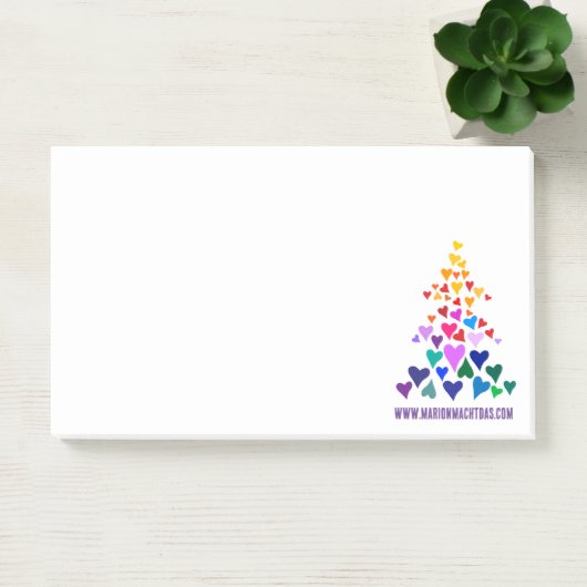 Post-it® Notes Rainbow de Noël (Bureau)