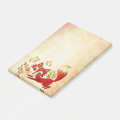 Post-It Notes Renard Ludique 4x6 (Incliné)
