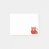 Post-it® Notes Renard Mignon (Devant)