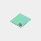 Post-it® Notes repositionnables de grenouille avec nénuphar (Incliné)