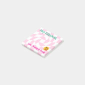 Post-it® Notes Retro Checker (Incliné)