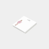Post-it notes robe rose (Incliné)