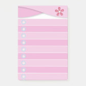 Post-it® Notes - Rose (Devant)
