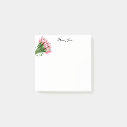 Post-it-Notes-roze Tulpen Post-it® Notes (Voorkant)