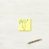 Post-It Notes Salut Copain (Sur un bureau)