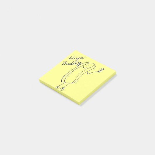 Post-It Notes Salut Copain (Incliné)