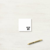 Post-It Notes Sarcastiques Pas Mon KPI Entreprise (Sur un bureau)