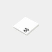 Post-It Notes Sarcastiques Pas Mon KPI Entreprise (Incliné)