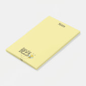 Post-It Notes Sauvez les Abeilles (Incliné)