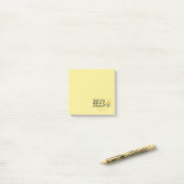Post-It Notes Sauvez les Abeilles (Sur un bureau)