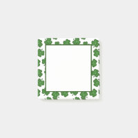 Notes Shamrocks texturées