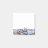 Post-it® Notes Skyline de Pittsburgh (Devant)
