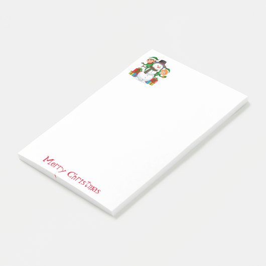 Post-It-Notes-Snowman Post-it Notes (Incliné)