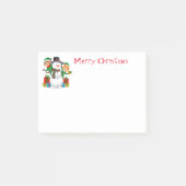 Post-It-Notes-Snowman Post-it Notes (Devant)