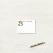 Post-It-Notes-Snowman Post-it Notes (Sur un bureau)