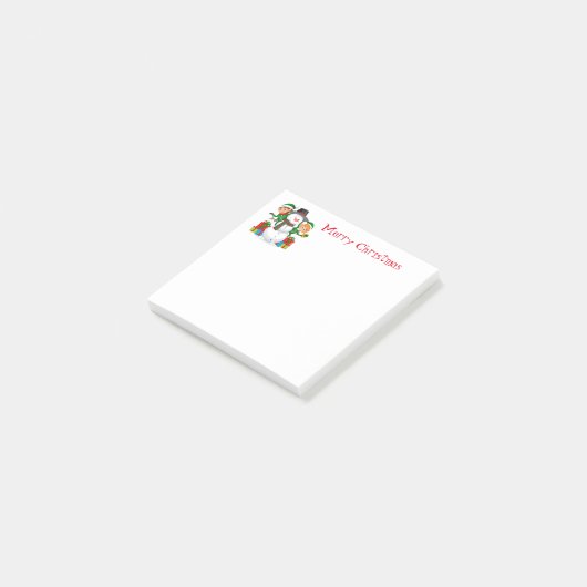 Post-It-Notes-Snowman Post-it Notes (Incliné)