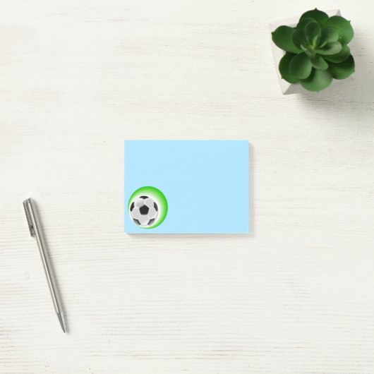 Post-it-Notes-Soccer Ball Post-it Notes (Bureau)