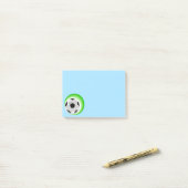 Post-it-Notes-Soccer Ball Post-it Notes (Sur un bureau)