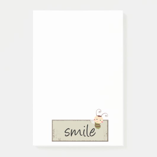 Post-it Notes Sourire Bourdon (Devant)