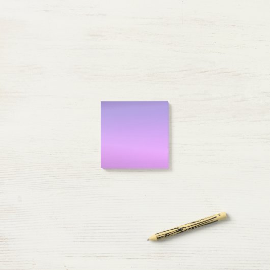 Post-It Notes Starry Purple Scenery Papeterie (Sur un bureau)
