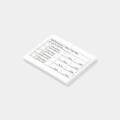 Post-it® Notes Stick - Pour Le Courrier (Incliné)