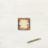 Post-it® Notes stickers Halloween éffrayantes avec Citrouil (Sur un bureau)