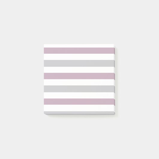 Post-it® Notes Sticky Du Bureau À La Tendance, Gris Violet (Devant)