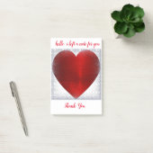 POST-IT® NOTES STICKY DU COEUR (Bureau)