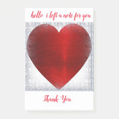 POST-IT® NOTES STICKY DU COEUR (Devant)