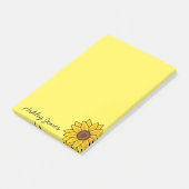 Post-it-Notes-Sunflower Post-it® Notes (Schuin)