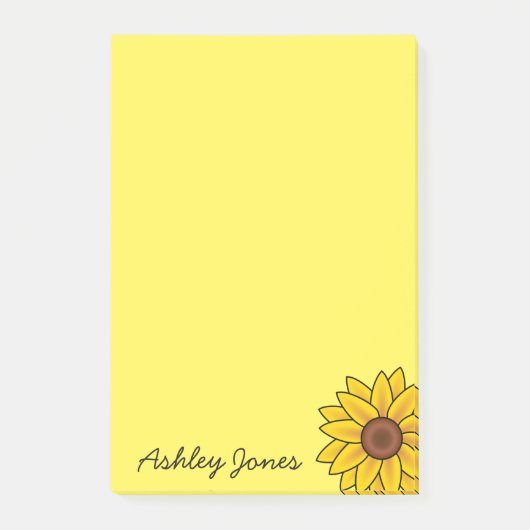 Post-it-Notes-Sunflower Post-it® Notes (Voorkant)