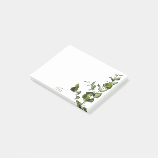 Post-it® Notes sur Eucalyptus (Incliné)