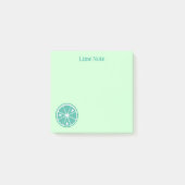 Post-it® Notes sur la chaux verte (Devant)