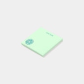 Post-it® Notes sur la chaux verte (Incliné)