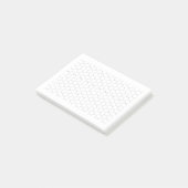 Post-it® Notes sur la chimie organique du Motif Hexagon (Incliné)