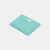Post-it® Notes sur la famille de dents (Incliné)