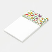Post-it® Notes sur la Lovitude Post de Highwood Fleurs sauv (Incliné)